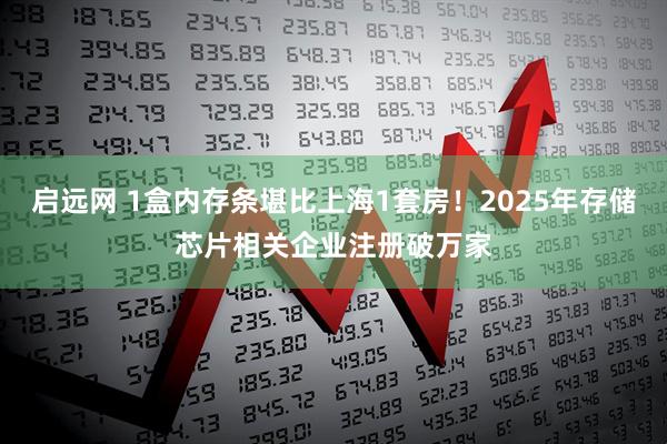 启远网 1盒内存条堪比上海1套房！2025年存储芯片相关企业注册破万家